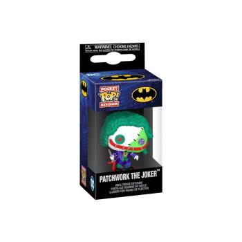Funko POP Pocket Keychain Schlüsselanhänger Vinyl - DC Comics Patchwork The Joker - 4cm
